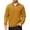 Earthy Yellow #3, variant on Zimjoy Men's Quarter Zip Pullover Collared Long Sleeve 1/4 Zip Pullover Mens Casual Mens Shirts Lightweight Pocket Zip Up Hoodie Dress Clothes Men, Black S