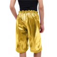 thumbnail image 4 of RXIRUCGD 2025 Summer Clothes for Kids Solid Color Loose Glossy Straight Leg Shorts For Boys And Girls Five Part Shorts For Performance Mid Length Shorts, 4 of 4