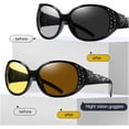 thumbnail image 3 of Gafas de visión nocturna polarizadas HD antifaros para conducción en coche, 3 of 5