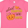 thumbnail image 4 of Inktastic Cutest Pumpkin in the Patch with Orange Heart Boys or Girls Toddler T-Shirt, 4 of 5