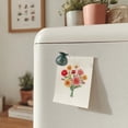 thumbnail image 4 of 1 Pcs Mini Vase Magnet for Fridge, Cute Tiny Magnetic Glass Vases Refrigerator Accessories, Real Flowers Pot Magnet, Funny Aesthetic Plant Pot Locker Office Kitchen Decoration, 4 of 5