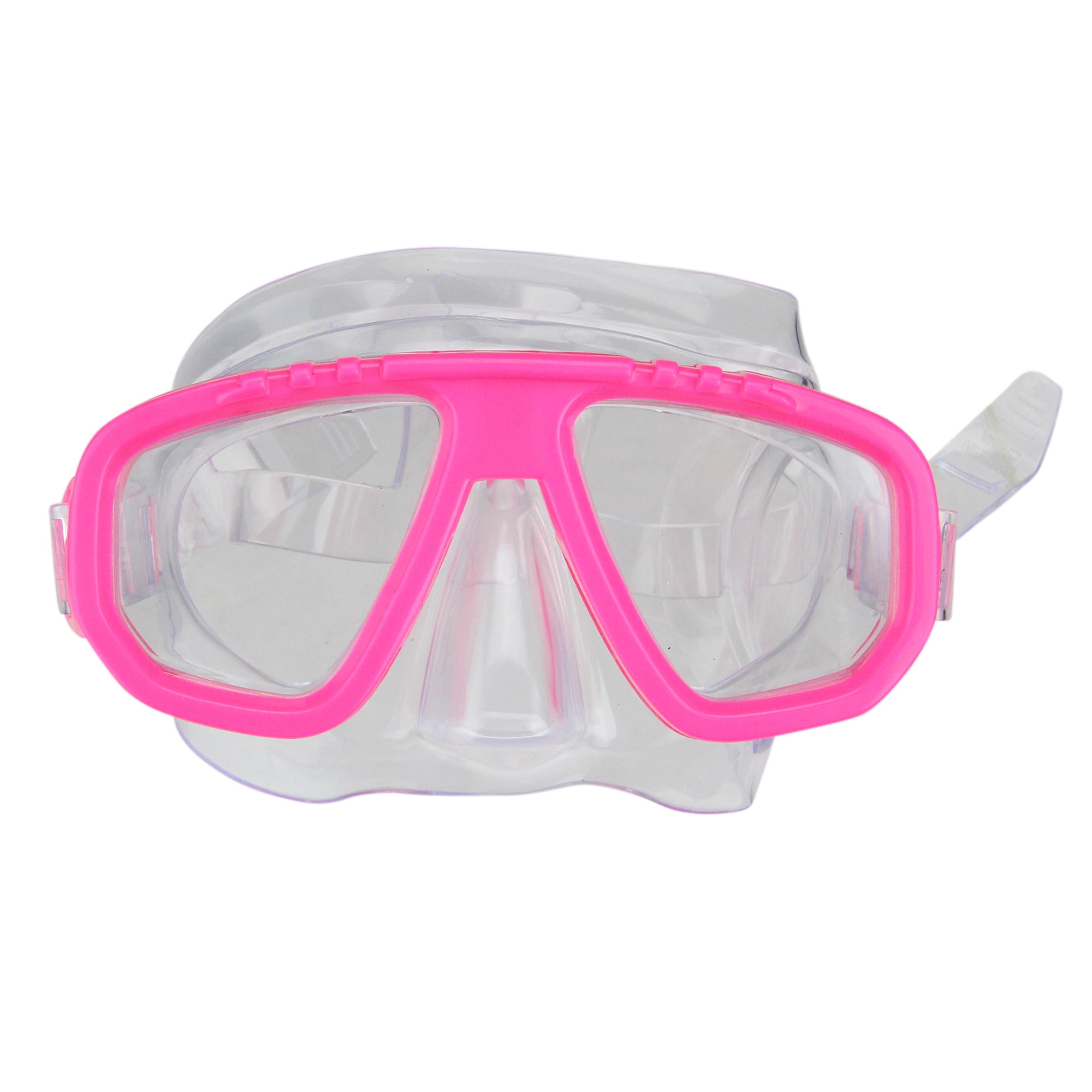Swimline Newport Recreational Swim Goggle Mask for Kids 6.75" Pink