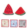 thumbnail image 6 of SEWOART 2Pcs Trendy Watermelon Lapel Pins Alloy Brooch for Jackets Sweaters and Bags, 6 of 8