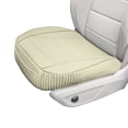 thumbnail image 3 of FH Group Car Seat Cushion – Durable PU Leather Bottom Seat Protector, Water Resistant for Car, Sedan, Truck, SUV Solid Beige, 3 of 8