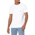 thumbnail image 1 of Camiseta Nautica para hombre con cuello redondo liso y bolsillo, color blanco, 1 of 4