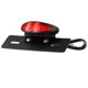 thumbnail image 2 of Luz trasera universal para motocicleta, luz de freno y señal de giro integrada con soporte para placa de matrícula, compatible con Honda Yamaha Kawasaki Suzuki Cruiser Off-Road, 2 of 7