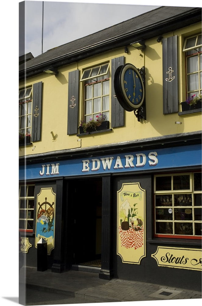 Great BIG Canvas "Ireland, County Cork, Kinsale. Jim Edwards Pub and
