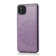 thumbnail image 5 of PU Faux Leather Flower Mandala Case For Samsung Galaxy A54 A14 A73 A53 A33 A13 A72 A52 A42 A32 A22 A12 A82 4G 5G Card Slot Magnetic Phone Cover, 5 of 5
