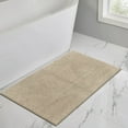 thumbnail image 4 of Mainstays Performance Recycled Polyester Bath Rug, Papyrus Beige, 24" x 40", 4 of 12