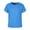 Blue, variant on Kiijoy Little Girls Tshirt Solid Short Sleeve Plain T Shirt Children's Casual T-Shirt