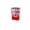 Red and Blue Rice, variant on General Motors Car Body Decals, Metal Tags, Personalized Creative Car Window Stickers, Automobile Decorations Car Exterior Accessories