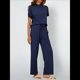 thumbnail image 5 of Traje Deportivo Informal de Dos Piezas para Mujer, Ropa Deportiva de Viaje, Corta y Pierna . Traje Azul XL, 5 of 7