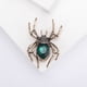 thumbnail image 1 of Retro Personality Crystal Spider Brooch European And Alloy Insect Brooch Fashion And Versatile Clothing Accessories, 1 of 6