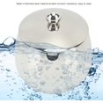 thumbnail image 2 of Large Stainless Steel Sugar Bowl, Jar with Lid Storage, Kitchen Seasoning Container, Dishwasher Safe, for Salt, Sugar, Coffee, Tea (Silver Color), 2 of 8