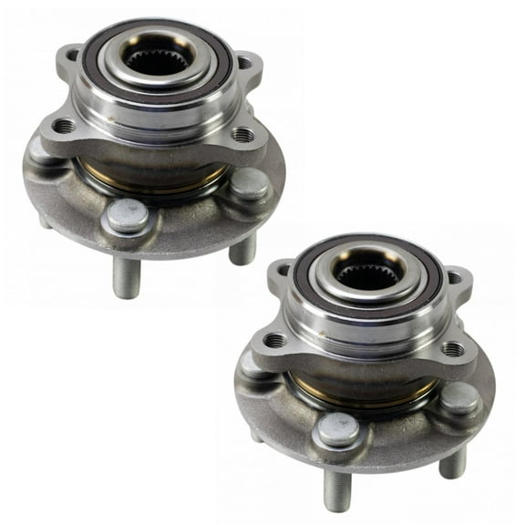TRQ Rear Wheel Bearing & Hub Assembly LH RH Kit Pair for Ford Lincoln New BHA34727
