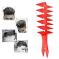 thumbnail image 4 of Men's Comb, Wide Tooth Hair Comb Retro Styling Comb Smooth Glide Rounded Teeth ABS Material Lightweight Portable 20 X 8 X 0.5cm, 4 of 7
