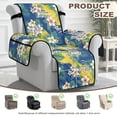 thumbnail image 5 of TSOVTHRID Tropical Floral Palm Leaf Print Recliner Cover Non Slip Recliner Chair Covers Lazy Boy Recliner Cover Furniture Protector Cover with Storage Pocket Reclining Slipcovers for Dogs, Pets, 5 of 7