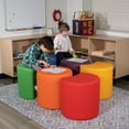 thumbnail image 4 of BizChair Soft Seating Flexible Moon for Classrooms and Common Spaces - 18" Seat Height (Purple), 4 of 12