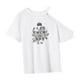 thumbnail image 5 of Camiseta para mujer con cuello redondo, camiseta básica para uso diario, viaje de trabajo, senderismo M, 5 of 7