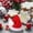 Multicolor-F, variant on Christmas Reindeer Antler Headband with Santa Hat for Women, Festive Holiday Party Hair Accessory, Lightweight Multicolor