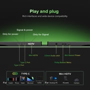 15.6 Inch 1080P IPS HDR Portable Monitor Laptop Screen Extender W/ HDMI USB-C