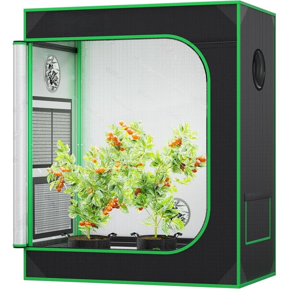 30"x18"x36" Small Grow Tent Mylar Tent for Aerogarden Indoor Plants