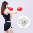 thumbnail image 1 of OULII 1 Pair Twins Boxing Gloves For Women White Color For Secure Fit Sports Enthusiasts, 1 of 8