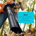 thumbnail image 3 of Trituradora de hojas al vacío BLACK+DECKER 12A con cable BV6600, 3 of 6
