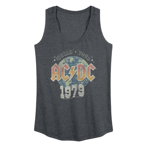 AC/DC - World Tour - Women's Racerback Graphic Tank
