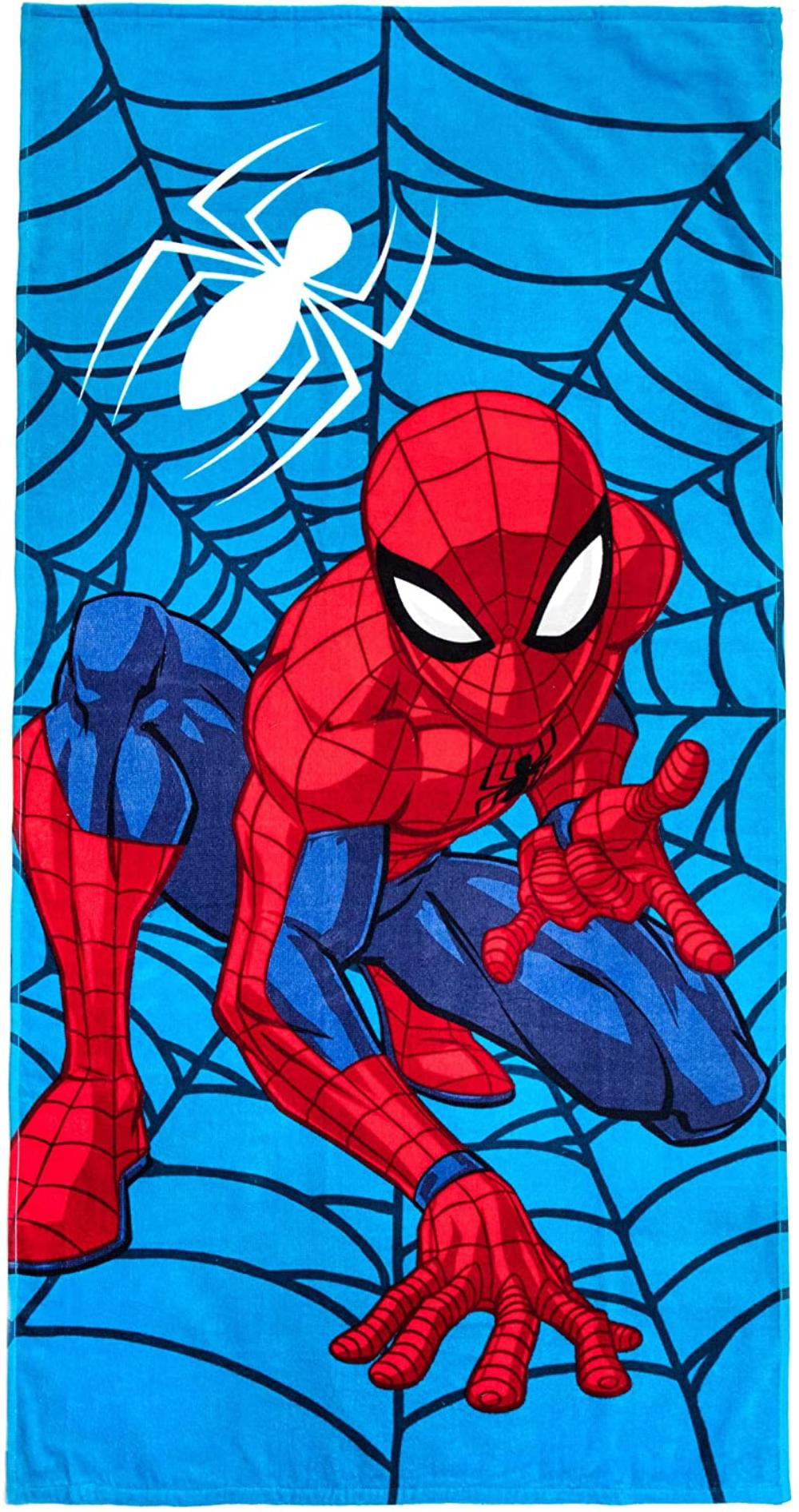 Marvel Ultimate Spiderman 100% Cotton Beach Bath Towel 28"x58" Size 