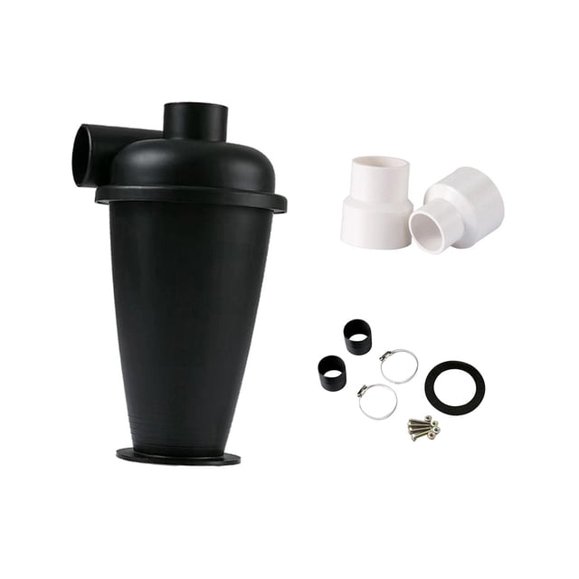 Colector de polvo ciclónico para aspiradora, herramienta de filtro, Extractor artesanal, separador de polvo al vacío para mecanizado de madera, Conjunto A