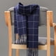 thumbnail image 3 of Bufanda de invierno nueva de 2023 para hombre, bufandas de cachemira que mantienen el calor, bufandas casuales de diseñador de marca, pashmina, pañuelo con borlas, chal de negocios, 3 of 4