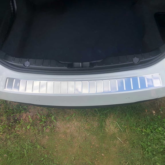 OMAC Rear Bumper Sill Cover Guard for BMW 5 Series F10 Sedan 2010-16 Stainless Steel