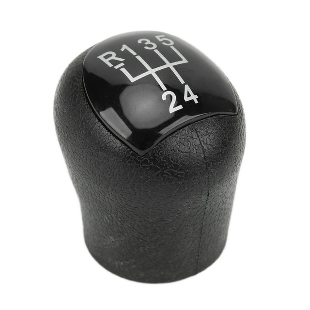 Gear Knob, Decorative Gear Shifter Head Replacement For CLIO 2006-2008 For Automobiles Black,Silver Black