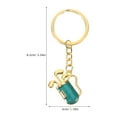 thumbnail image 2 of unbranded Llaveros Decorativos De Golf En Metal Transparente Y Duradero Para Uso En Llaves Y Bolsas, 2 of 8