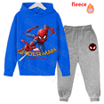 thumbnail image 1 of Nuevo 2-teilige Marvels Anime sudaderas con capucha Winterkleidung Jungen Spidermans Kinder Kapuzenpullover sudaderas Warme bequeme Sudadera con capucha Geschenke, 1 of 3