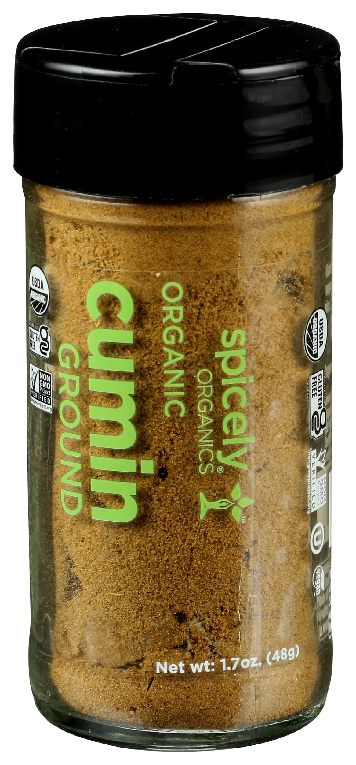 (Pack of 3), Spicely Organics Organic Cumin Ground, 1.7 oz