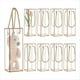 thumbnail image 2 of Paquete de 12 Cajas de Regalo de Plástico Transparente, Caja de Regalo de Plástico Transparente, Caja de Dulces Rectangular con Bordes Dorados, 2 of 5