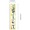thumbnail image 2 of Metal Ruler Bookmark Chinese Style Bookmark Metal Ruler Bookmark Portable Bookmark, 2 of 8