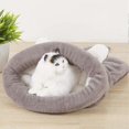 thumbnail image 2 of Bed Soft And Warm Cat Sleeping Bag Self-heating Kitty Sack Pet Kennel Beds, 2 of 4