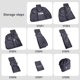thumbnail image 3 of Naiovety Bolsa de transporte , almacenamiento de material de gran calidad, bolsas de transporte impermeables, prácticas para llevar accesorios Ciclismo, 3 of 6