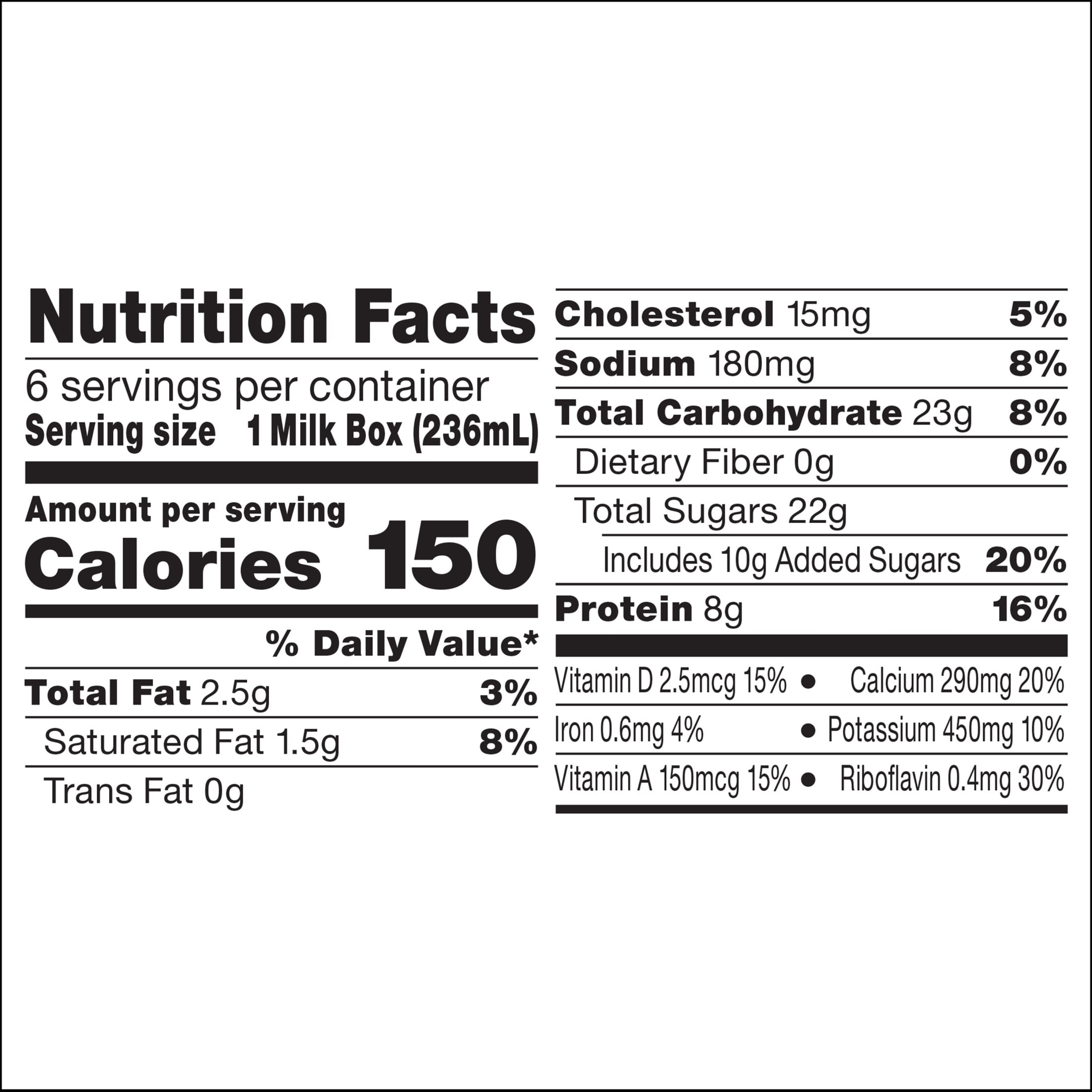 Horizon Organic Shelf Stable 1% Lowfat DHA Omega-3 Chocolate Milk Boxes, 8 fl oz, 6 Count