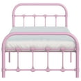 thumbnail image 5 of BK Furniture Melissa Metal Bed, Twin, Pink, 5 of 7