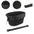 thumbnail image 6 of lacooooppia Pet Basket Dog Bike Basket Easy Install Pet Carrier Pet Travel Bag for Adults Outdoor Bicycling Daily Outings for Folding Bike, 6 of 7