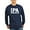 Navy, variant on - IPA Lot When I Drink Long Sleeve Dark T Shirt - Long Sleeve Dark T-Shirt