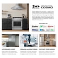 thumbnail image 4 of 30 in. Vista Collection Ducted Wall Mount Range Hood in Stainless Steel, 4 of 19