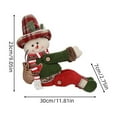 thumbnail image 4 of Vikakiooze Christmas Decor Christmas Curtain Buckle Figure Decoration Restaurant Hotel Decoration Doll Curtain Buckle, 4 of 7