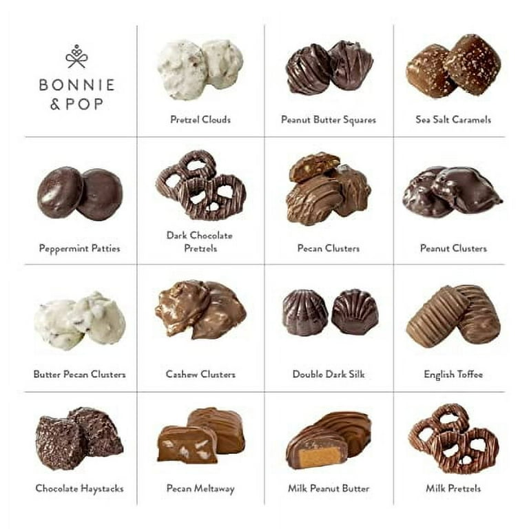 BONNIE AND POP Chocolate & Dried Fruit Gift Bundle - Assorted Truffles & Fruit Tray In Keepsake Tin 4 thumbnail image