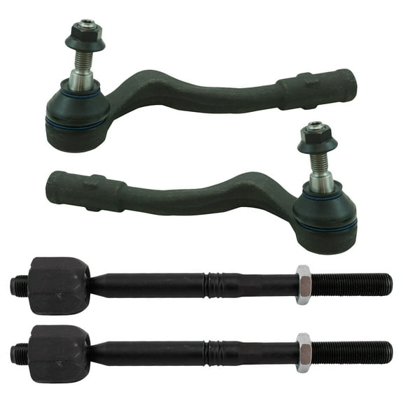TRQ Front Tie Rod Set Fits 2012-2018 Audi 2015-2019 Porsche PSA44070