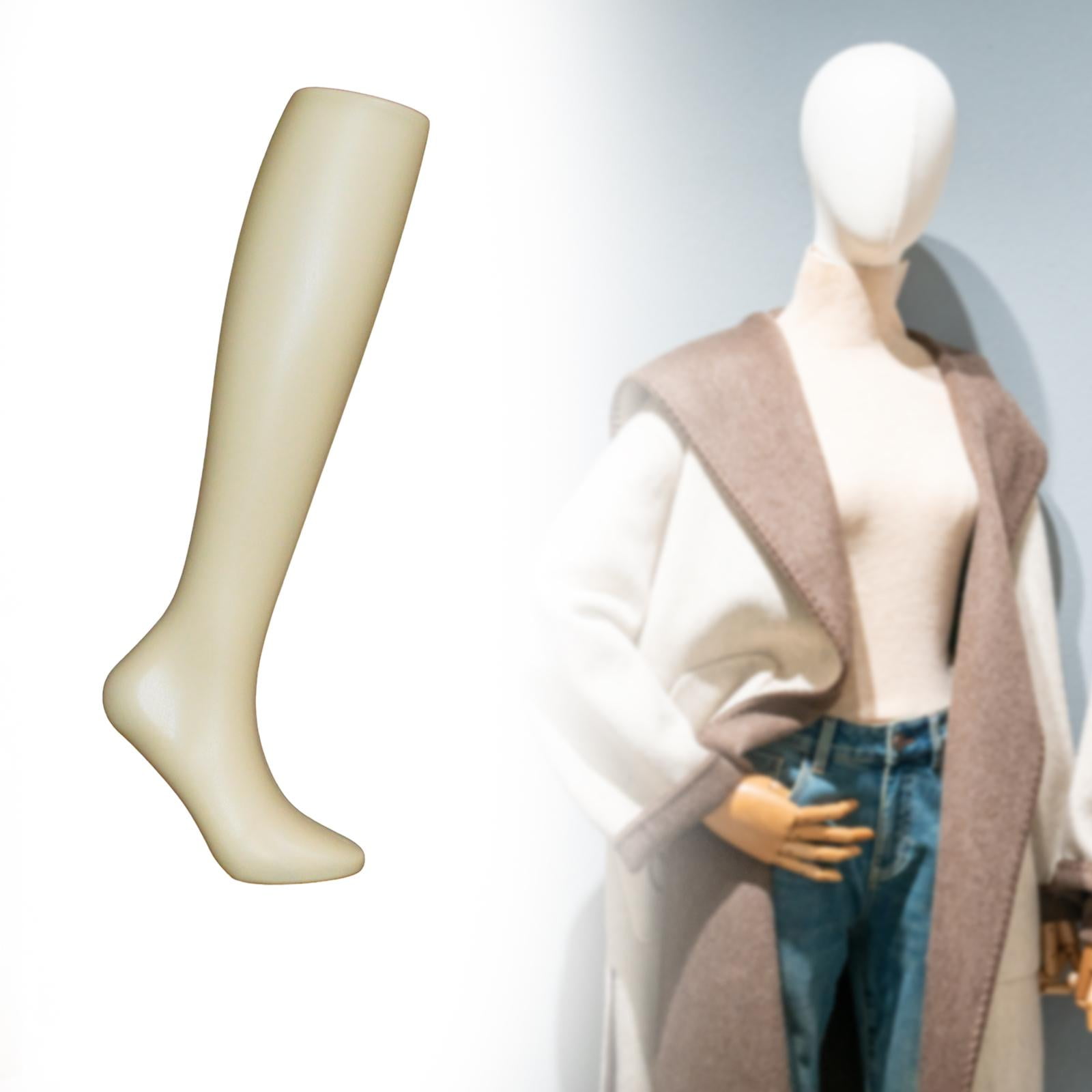 Mannequin Jambe Femme MagiDeal - Présentoir Bas, Chaussures | Accessoire Vitrine Ou Photo (Couleur Chair)